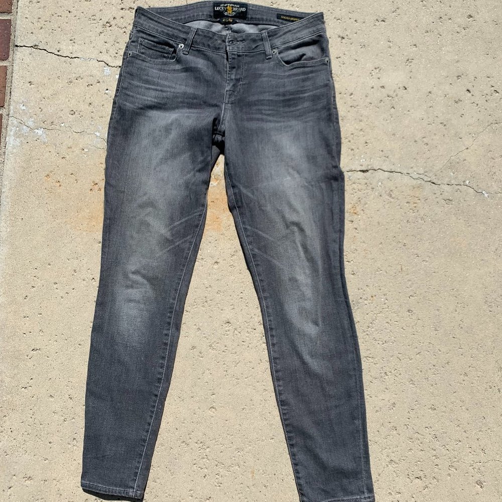 Lucky Brand - Gray Lolita Skinny Size 28/6
